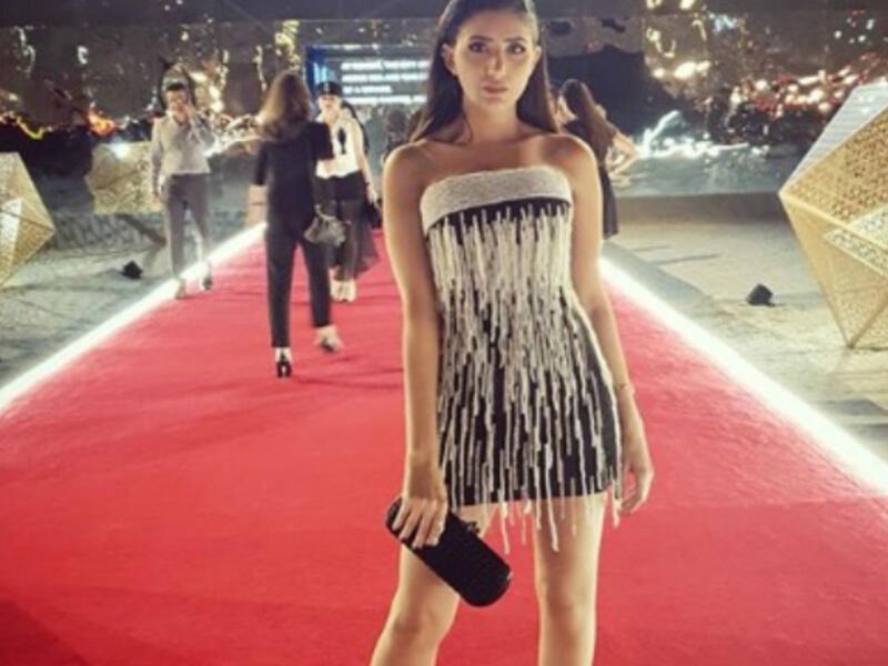 May is preparing to start filming alongside Amro Yousef in a film titled "Hamlet Faroon"  (Source: maiomar_ - Instagram)