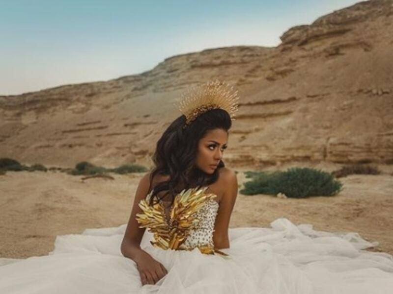 Asma Abulyazeid took things one step further in her latest photo shoot