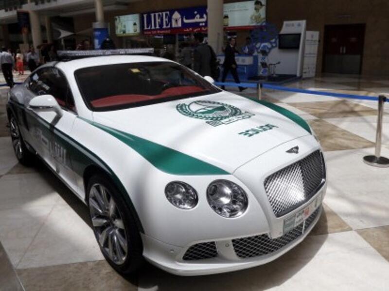 Not content with a Ferrari FF or Lamborghini Aventador, Dubai Police now use a rare Aston Martin One-77.