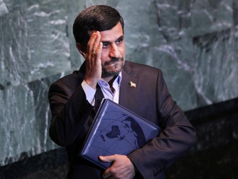 Former Iranian president Mahmood Ahmadinejad's debate invitation was reportedly "welcomed" by Rouhani under the condition that the former president respects the truth during the debate (File Archive)