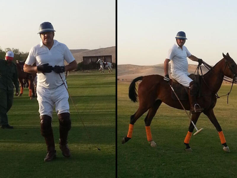 Anmar Hmoud took pride in his horsemanship.