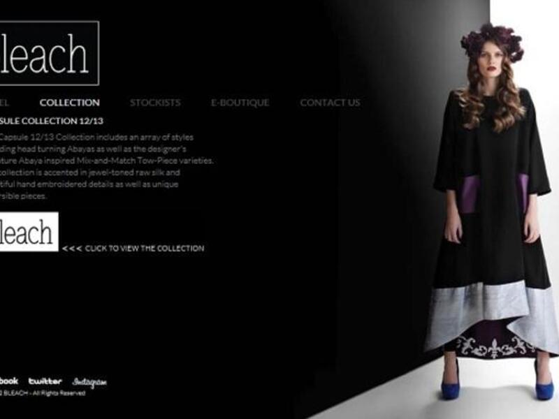 A new collection of two-piece Abayas from the “BLEACH”