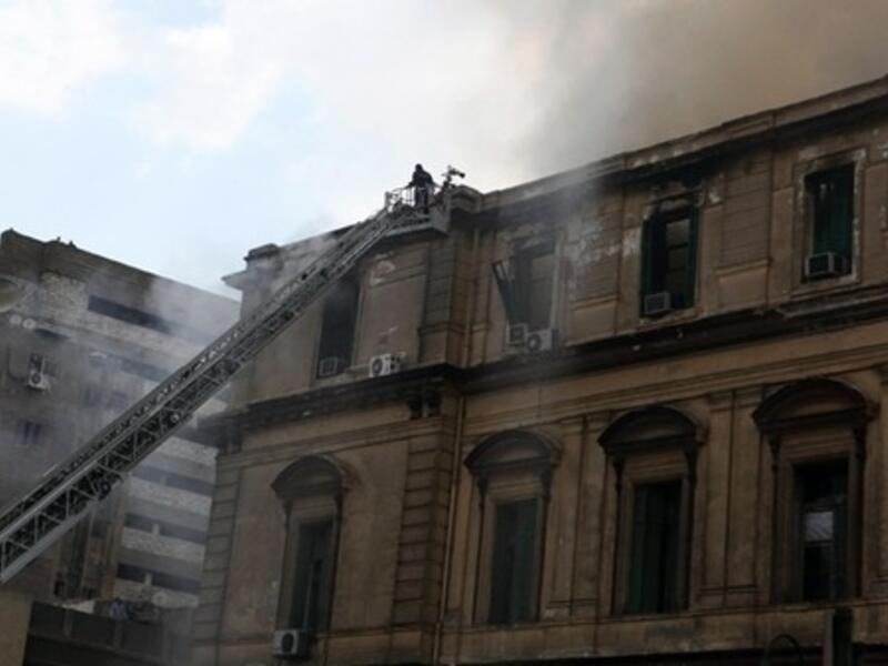 Civil Defense Forces in Cairo have put out a fire that began Thursday morning in a building of the South Cairo court. (Al Arabiya.net)