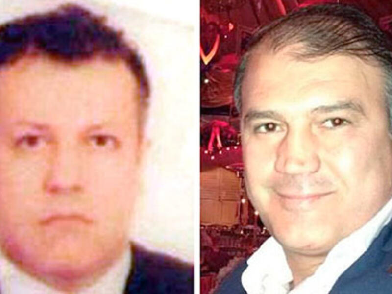 The two Turkish pilots who were abducted in Beirut in August were released late Saturday (Courtesy of Ihlas News Agency/AFP/Getty Images)