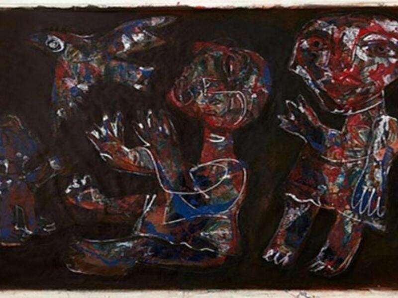 Painting by Fadi Yazigi, in From Syrian With Love