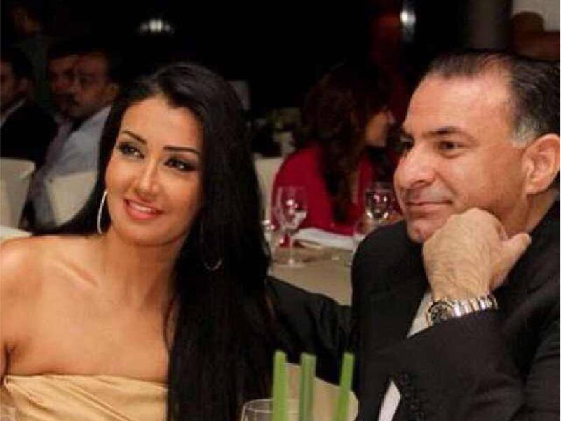 Latest pic of Ghada and her man...all the "scandalous" ones have disappeared! (Image: Facebook)