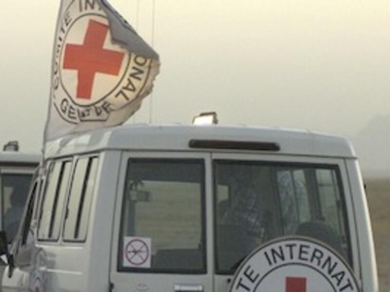 Seven workers with the Red Cross were kidnapped by gunmen in Idlib province, northern Syria, on Sunday. (AFP/Getty)