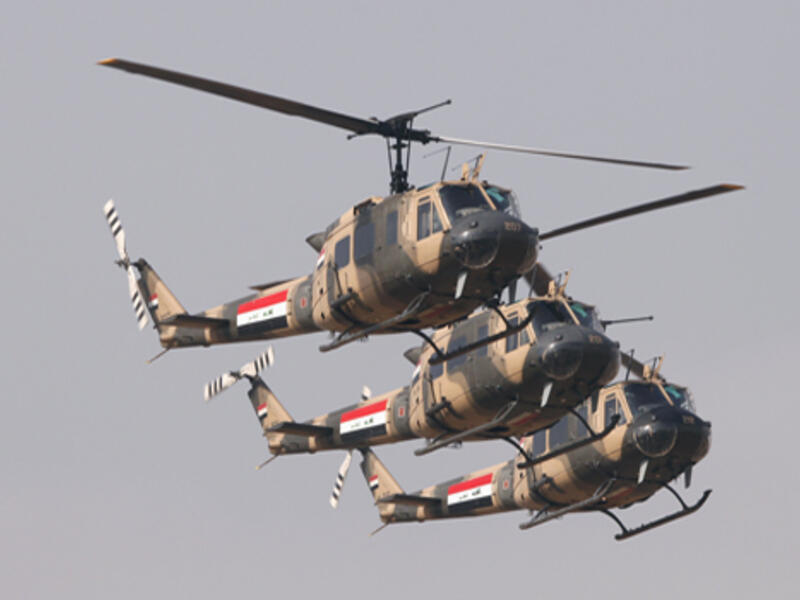 Baghdad is particularly interested in obtaining more helicopters from Russia in order to target rebels conducting attacks across the Iraq (Saad Shalash/Reuters)