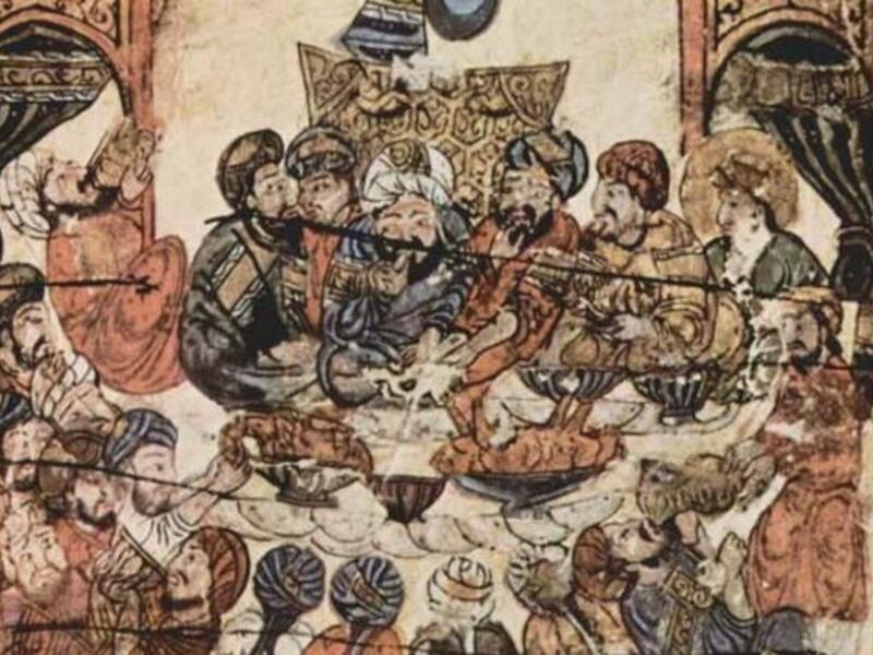 A thousand-year-old book walks into a bar... (picture courtesy of Discovery News)
