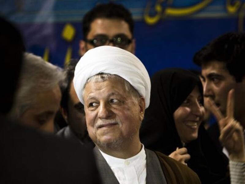 Rafsanjani, who is seen by many as too old to run Iran yet again. AFP Photo