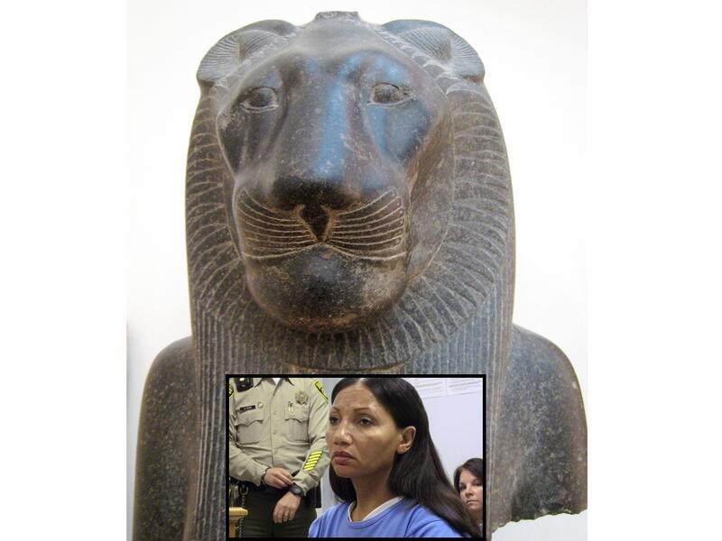 In Egyptian mythology, Sekhmet, the warrior goddess for Upper Egypt is depicted as a lioness huntress, with a penchant for 
blood,often, portrayed as a woman with the head of a lioness, who was dressed in red, the color of blood. Uncannily, a psychiatrist testified that Omaima Nelson said she put on red shoes, a red 
hat and red lipstick before chopping up and cooking her husband's body, boiling the head.