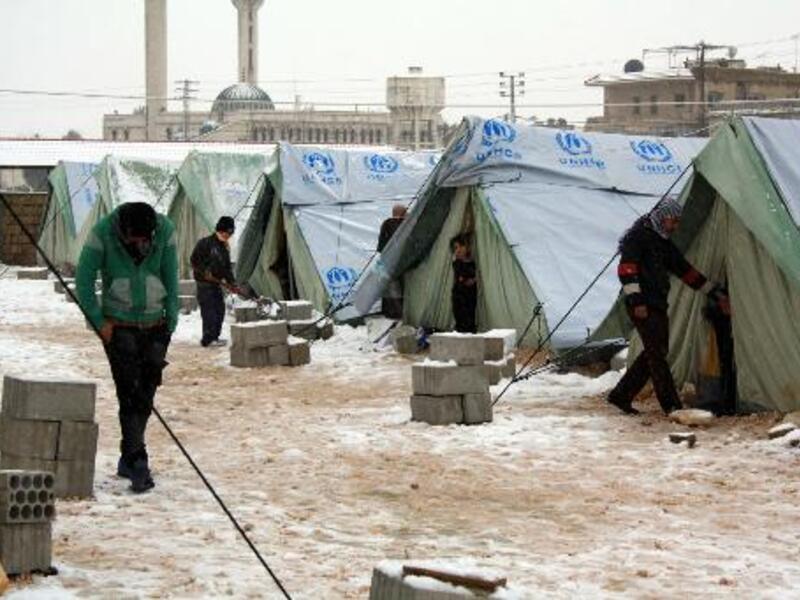 Approximately 5,000 Palestinian refugees from Syria live in Lebanon's Bekaa valley, while others are dispersed throughout various Palestinian refugee camps in the country (File Archive/AFP)
