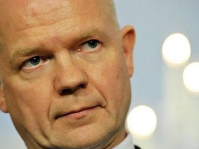 British Foreign Minister William Hague