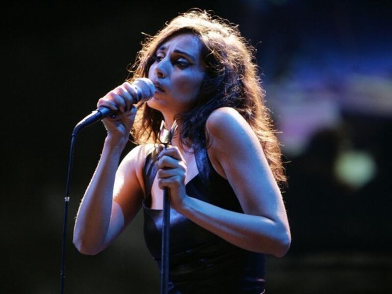 Lebanese singer Yasmine Hamdan.
