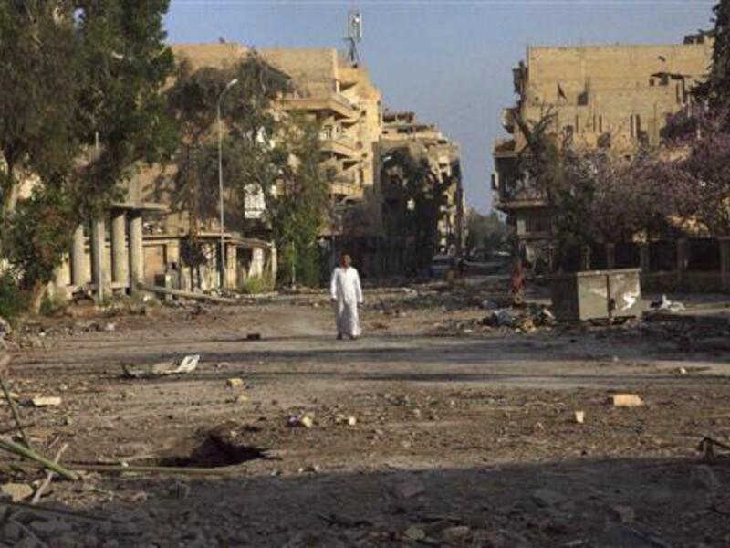 The late Syrian MP Mujhem al-Sahu who was killed Sunday represented the Deir al-Zor province which has witnessed many violent clashes between rebel and regime forces (Reuters)