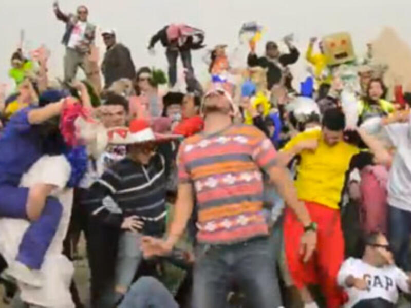 Egyptians are using their Harlem Shakes to protest the Sheiks yelling "Haraam!"