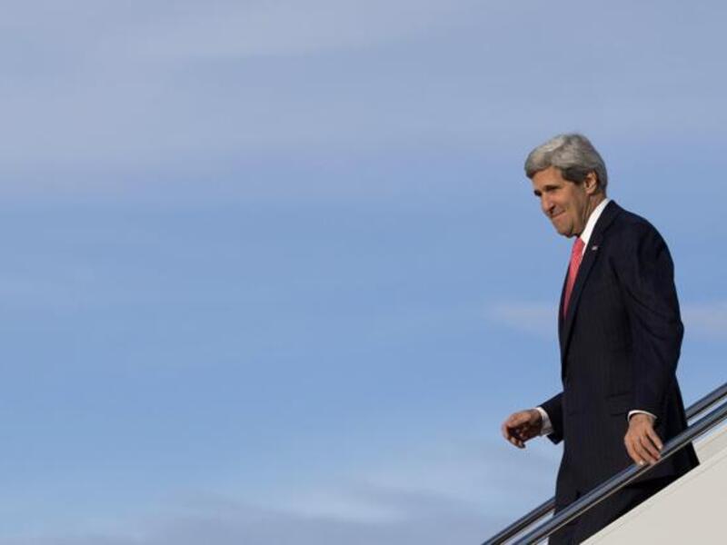 U.S. Secretary of State John Kerry firmly believes that a two-state solution is the only real option for peace. (AFP/File)