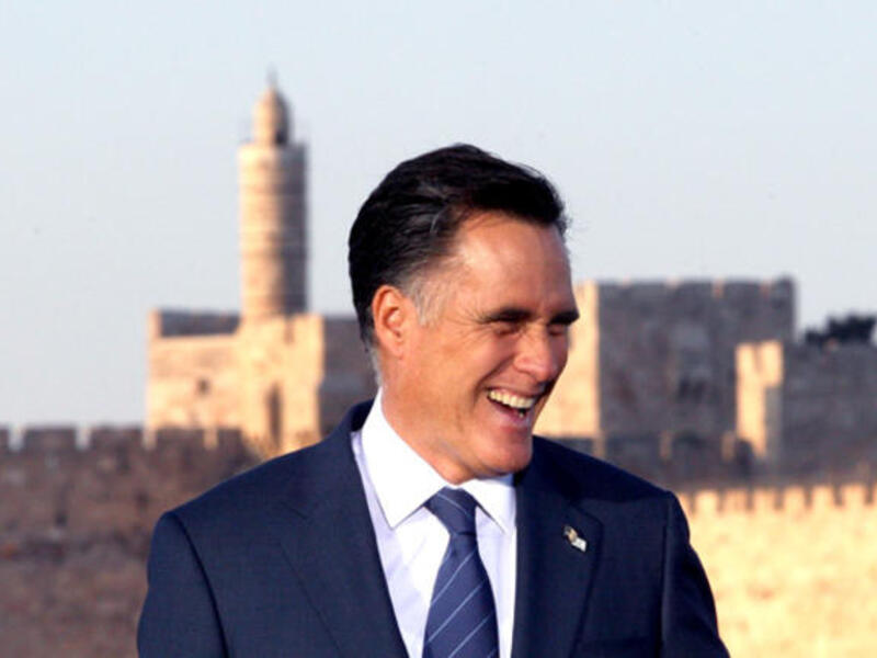 Mitt Romney vies for the Arab world