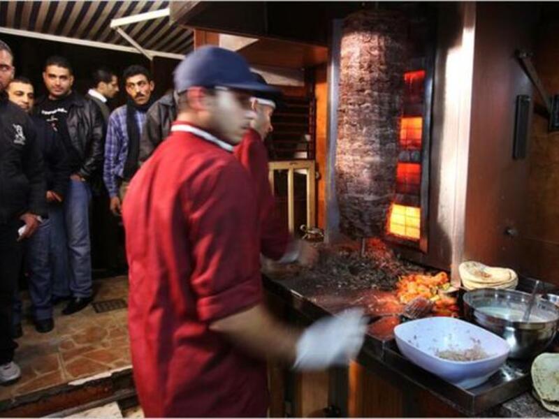 Waiting for shawarma or a typical Jordanian protest? (for illustration purposes only)