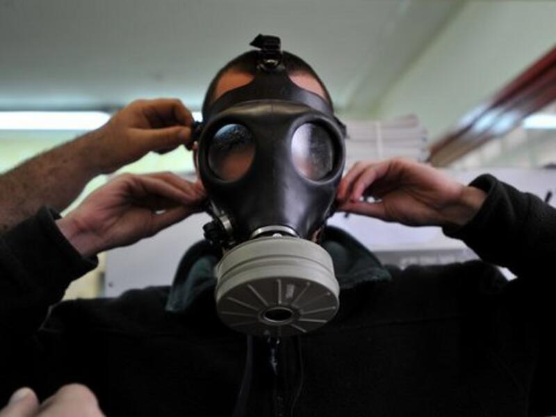 Just over 65 percent of Syria's internationally declared chemical weapons stockpile has been removed from the war-torn country, the Associated Press reported. (AFP/File)