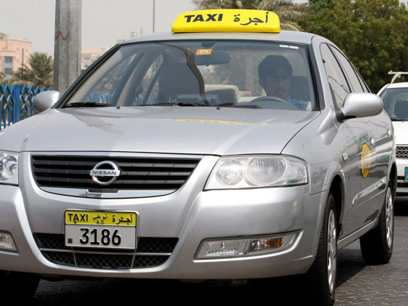Nure Alam has been driving his taxi in UAE for five years (Courtesy of Emirates 24/7)