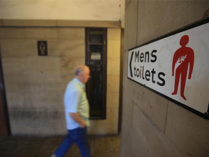 Public urination is often done covertly making perpetrators harder to catch.