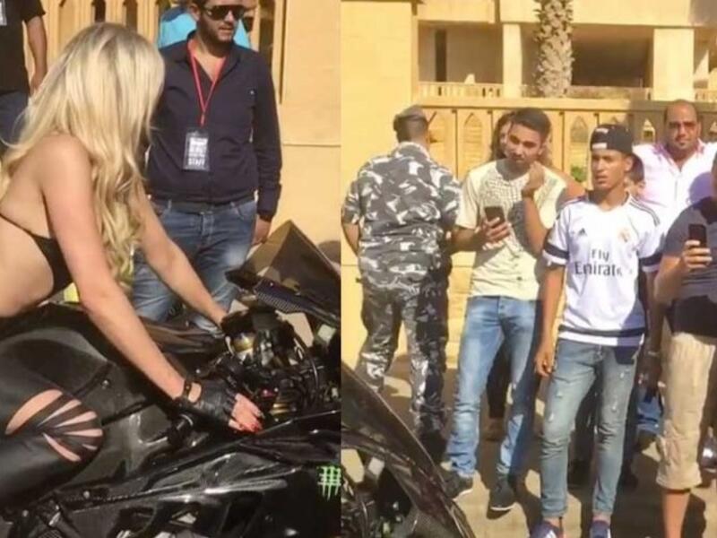 تواصل اللبنانية ميريام كلينك إثارة الجدل من حولها بسبب ما تنشره هذه المرة نشرت ميريام صور لها من خلال مشاركتها في سباق Beirut Grand Prix الذي أقيم في بيروت وظهرت ميريام وهي تقود درّاجة نارية وبملابس مثيرة أظهرت الكثير من جسدها فيما تجمهر الكثير من الشباب حولها