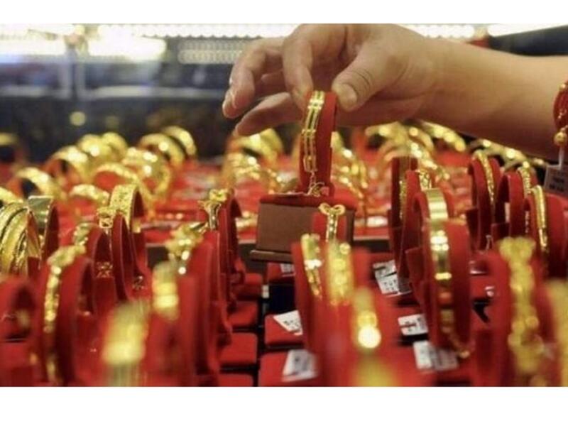 24k gold is priced at Dh150.25 and 22k can be bought at Dh141.25 in Dubai. (KhT)