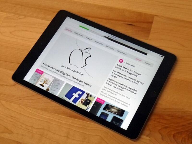 The New iPad 2018 designed for education, but it seems a great slate for anyone. (TR)
