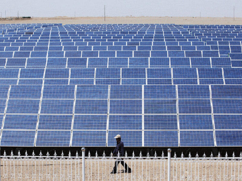 The project is expected to produce half of the country’s planned renewable energy output. (File photo)