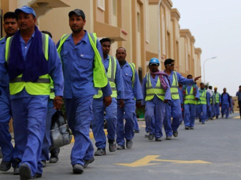 According to the Saudi representative to the UN, there are about 10 million expatriates in the Kingdom with “clear temporary contracts granting them full rights.” (AFP/File)