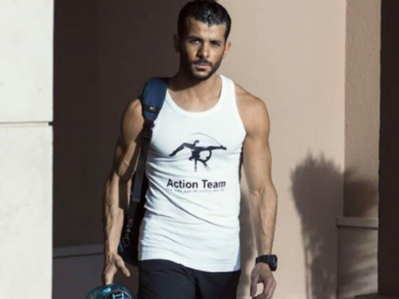 Looking at the pictures closely one can easily notice a transformation in Ramezs body