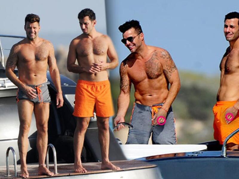 نشرت صحيفة “ديلي ميل” البريطانية صوراً جمعت النجم ريكي مارتن وحبيبه السويدي من اصل سوري على متن يخت  وظهر مارتن بالصورة يرتدي خاتم زواج، الامر الذي أثار جدلاً واسعاً في الصحافة العالمية.