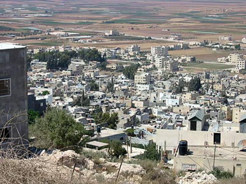 An overview of Jenin, in the West Bank. (AFP/File)