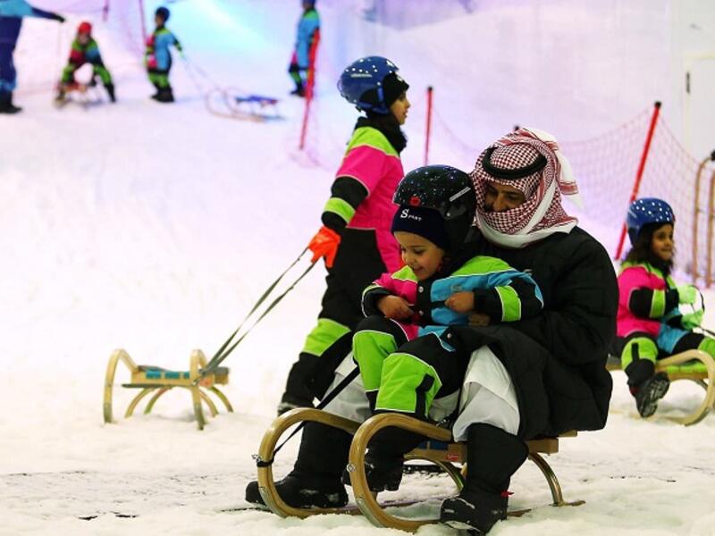 The new entertainment city will contribute to diversify the sources of national income, boost Saudi economy and create more employment opportunities for young people. (AFP)
