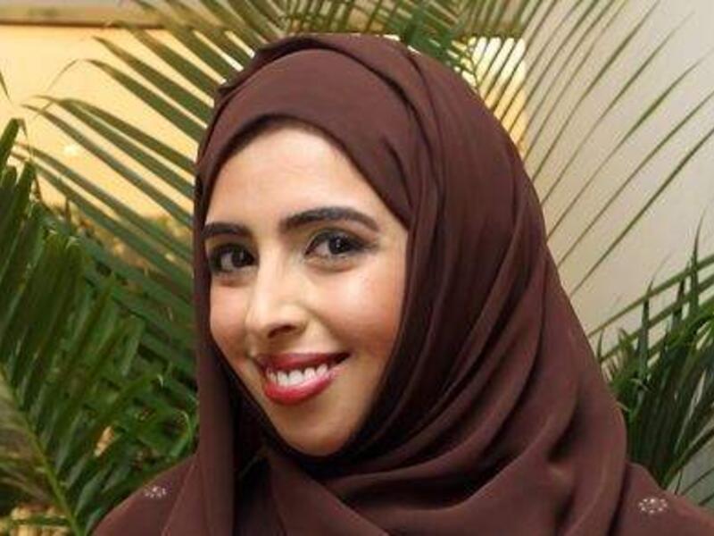 Emirati poet and blog novelist Shahd Thani. (Photographer: Rahul Gajjar/Twitter)