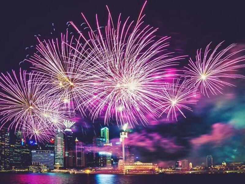 احتفالات رأس السنة 2018 في شنغهاي