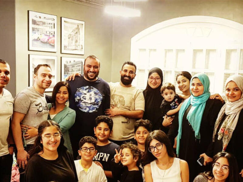  Ahmad posted a song of his called ‘Enta Ebin Abuk’ (Source: Ahmedsaad/ Instagram)