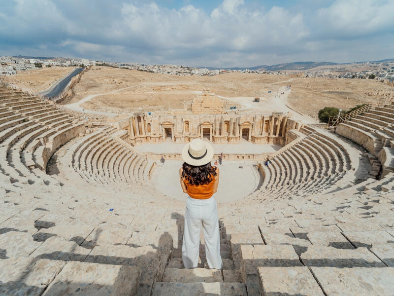 South Roman Theatre, Jerash, Jordan. (Shutterstock/ File Photo)