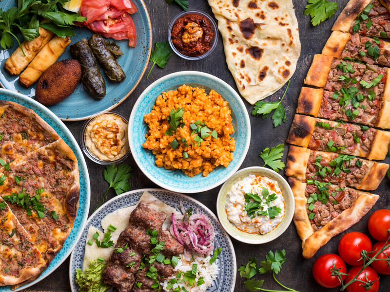 Traditional assorted turkish dishes. (Shutterstock/ File Photo)