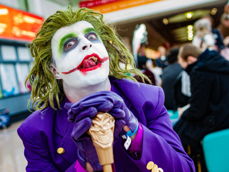 Cosplayer dressed as The Joker from Batman (Shutterstock/File Photo)