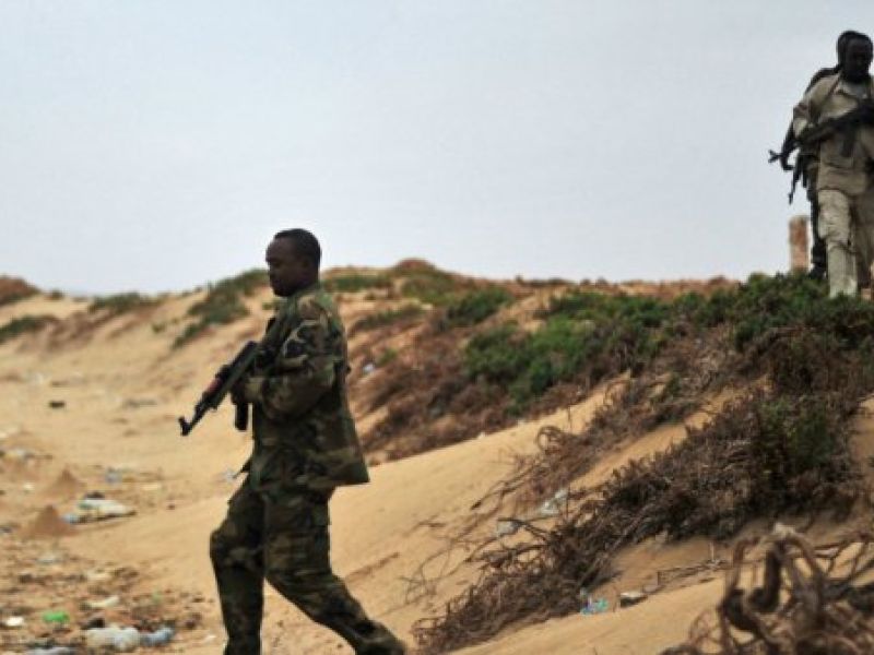 Somali security forces patrol in northeastern Somalia (AFP/File Photo)	