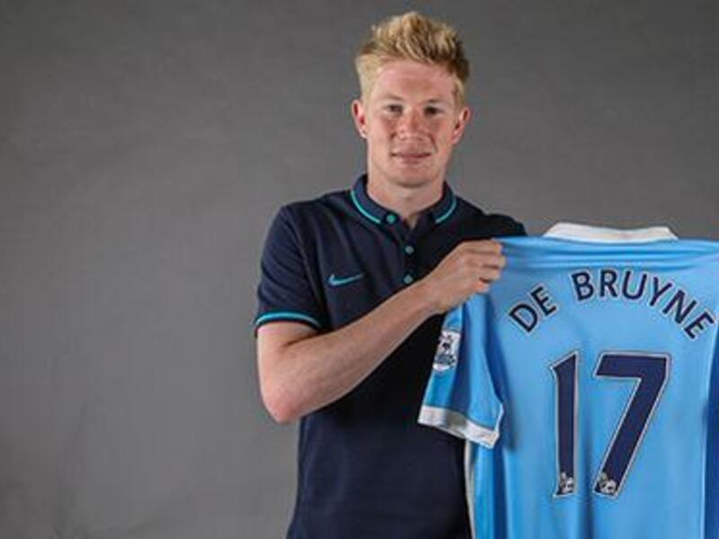 1- صانع الألعاب البلجيكي كيفين دي برونيه: رحل عن فولفسبورغ صوب مانشستر سيتي مقابل 51 مليون جنيه.