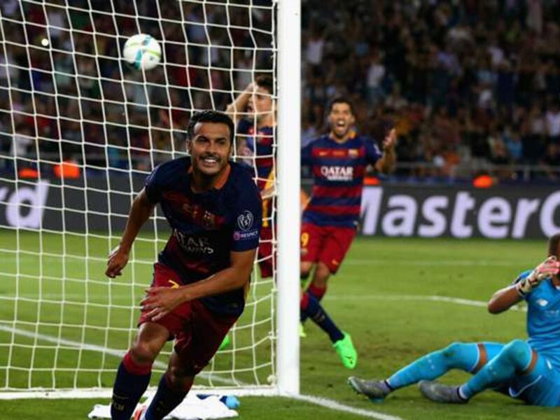 المهاجم الإسباني بيدرو رودريغيز (برشلونة)