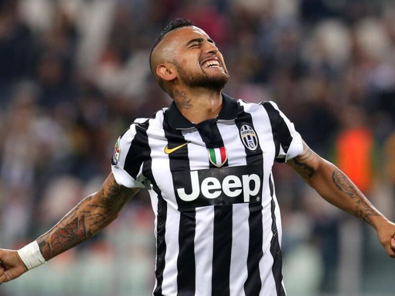 لاعب الوسط التشيلي آرتورو فيدال (يوفنتوس)