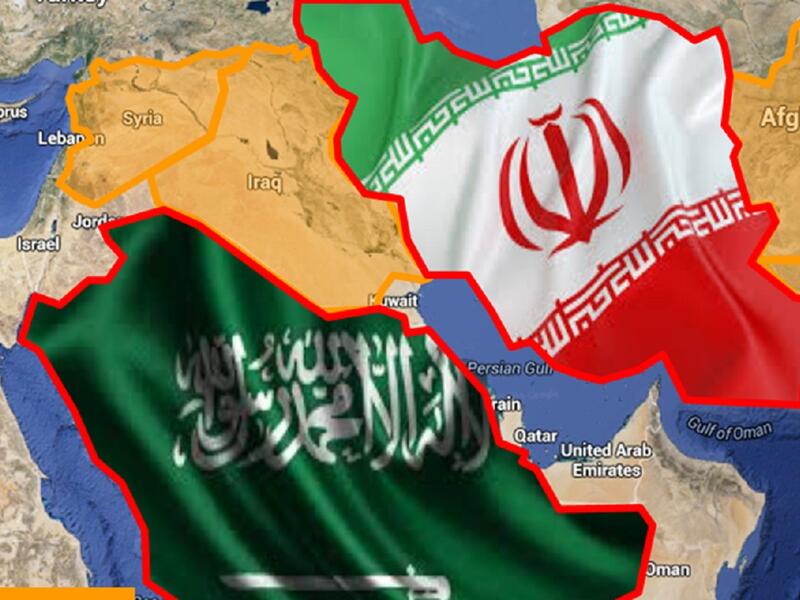 السعودية - ايران: اتسمت العلاقات السعودية الإيرانية بالاحتقان الشديد بسبب الخلافات السياسية والمذهبية على مر التاريخ، ووصلت إلى قطع العلاقات الدبلوماسية بين البلدين في العديد من المناسبات. 
