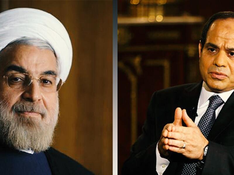 مصر - ايران: كانت العلاقات مقطوعة بشكل عام منذ الثورة الإيرانية بسبب استضافة مصر لشاه إيران السابق محمد رضا بهلوي. ولا تزال العلاقات سيئةالى حد الأن. وتعتبر مصر الدولة العربية الوحيدة التى لا تقيم علاقات دبلوماسية مع إيران.