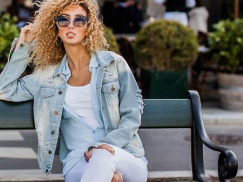 Sara who is an Instagram starlet already and known as Myriam Fares look alike for her curly iconic hair