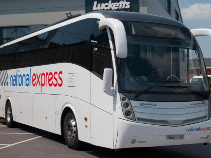 The British bus company said that he was abusive towards staff, but some passengers are saying otherwise. (Twitter)