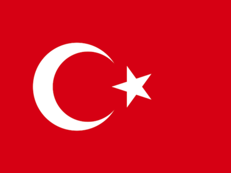 Flag of Turkey (Source: Wikimedia)